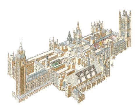 palace westminster map